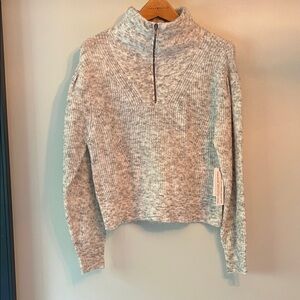 Design Lab Lord & Taylor Gray Turtleneck Sweater